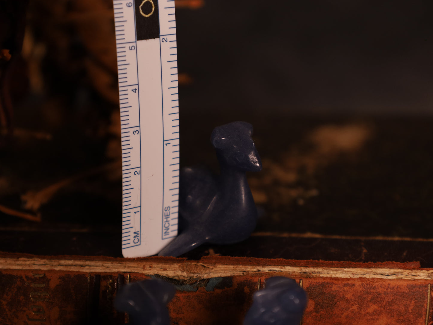 Lapras Figur aus Achat | ca. 3 cm