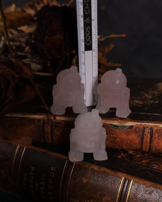 Roboter Figur aus Quartz | ca. 4 cm