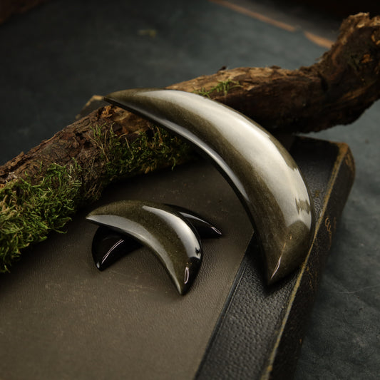 Wunderschöne Goldobsidian Monde - Verschiedene Größen