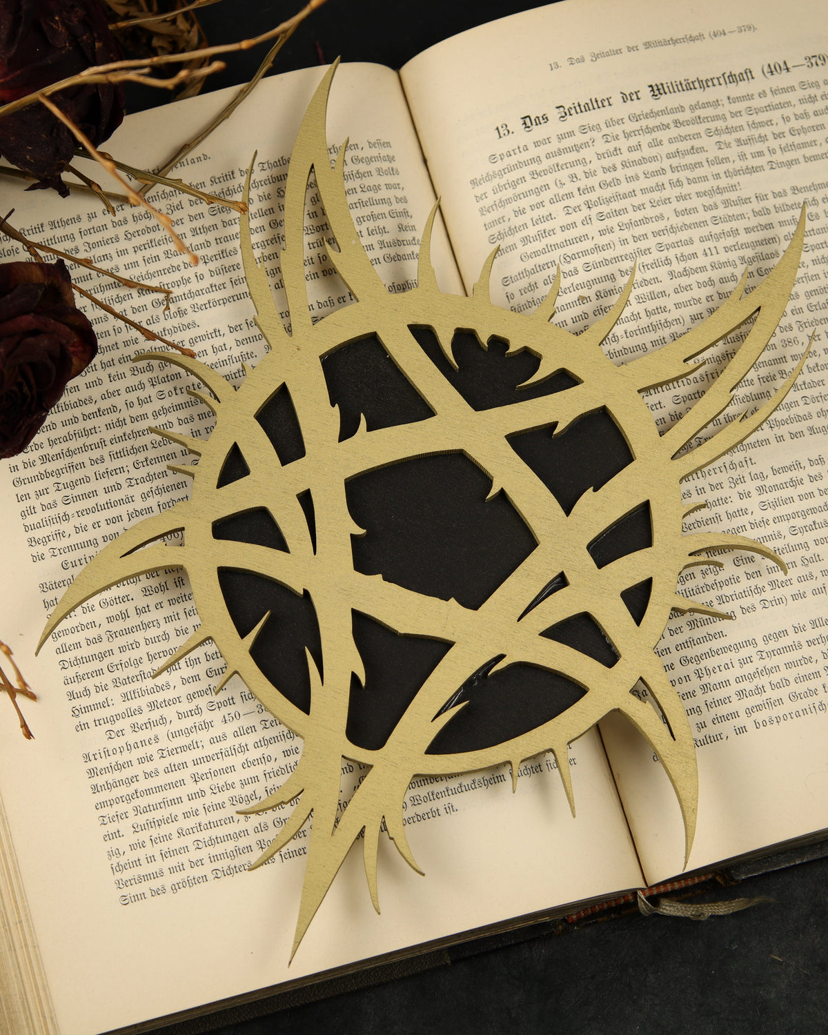 Pentagram wall decoration