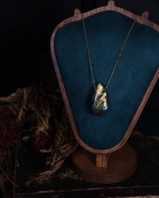 Labradorit Teardrop Anhänger