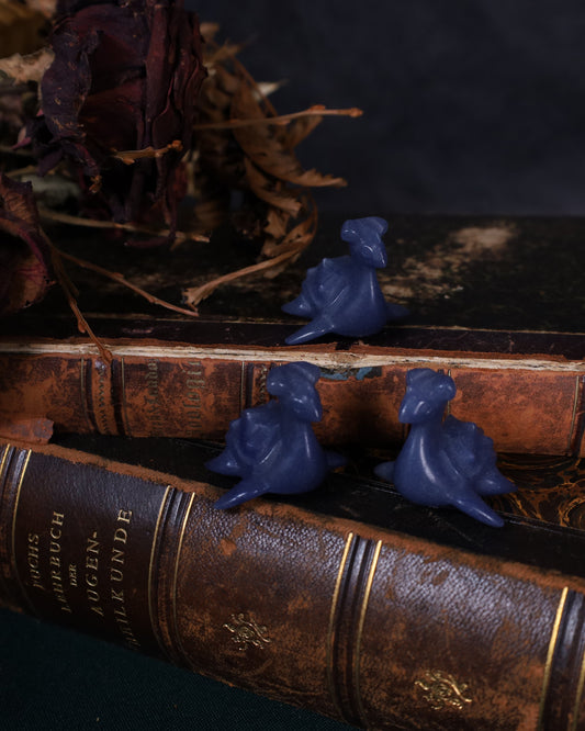 Lapras Figur aus Achat | ca. 3 cm