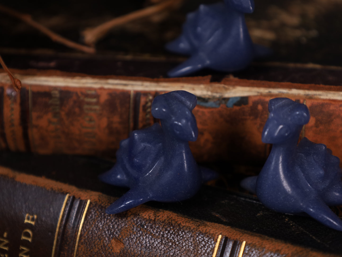 Lapras Figur aus Achat | ca. 3 cm