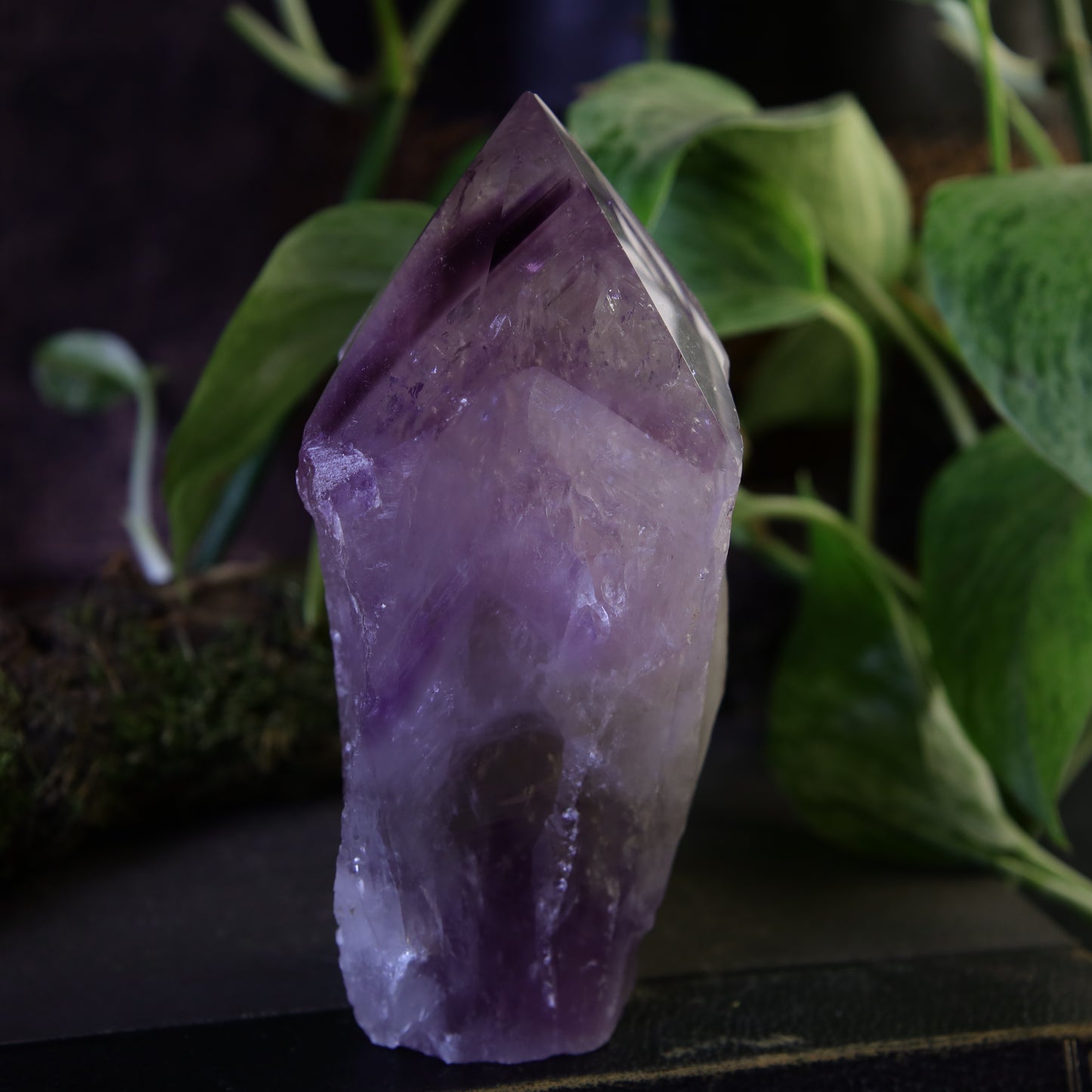 Große Amethyst Spitze